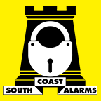 South coast alarms Logo
